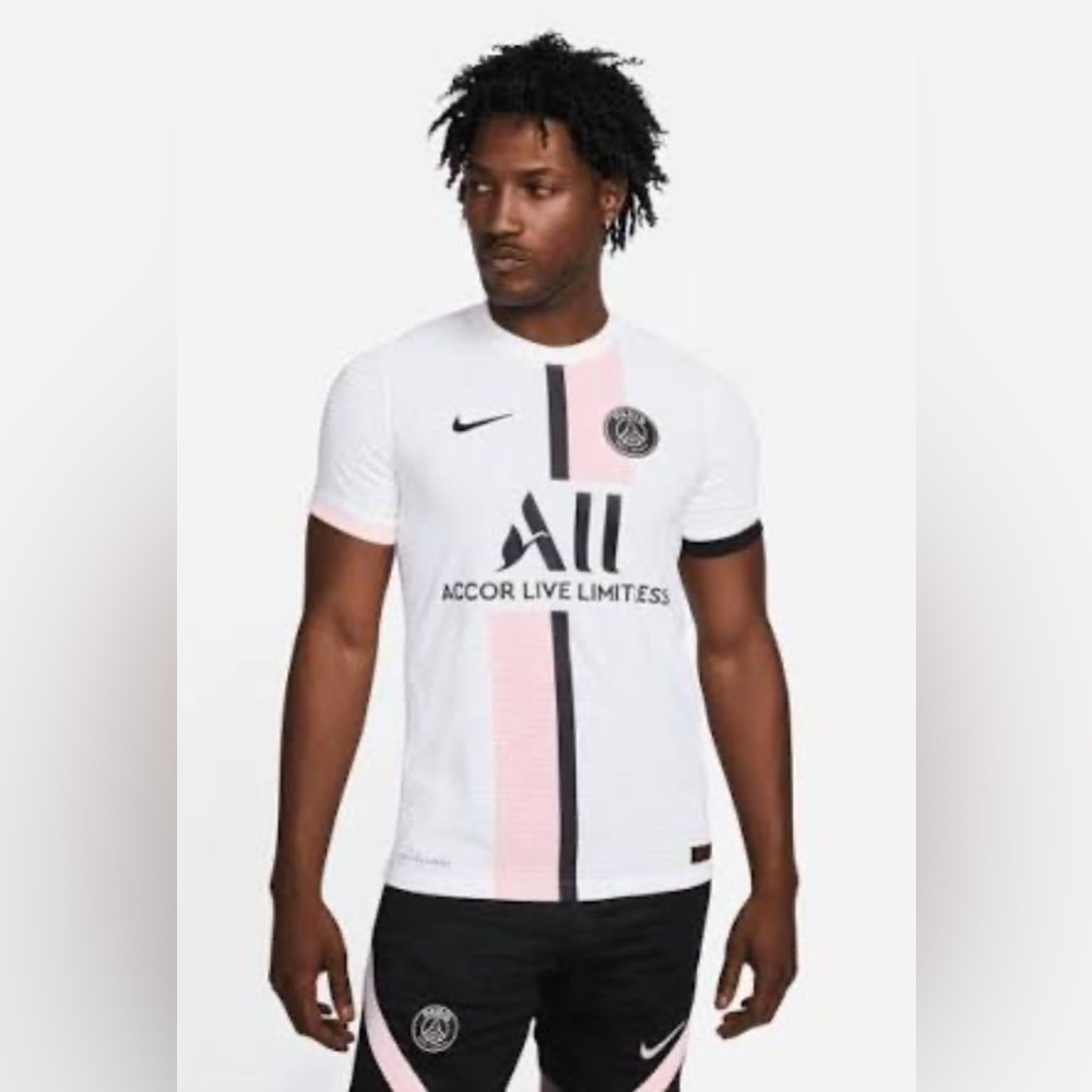 NIKE Men's 2021-2022 PSG Messi Away Soccer Jersey